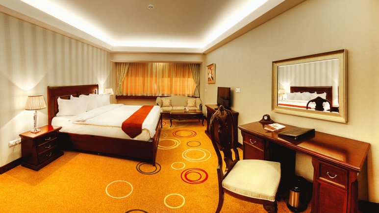 اتاق دو تخته دبل 2 هتل بزرگ شیراز